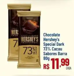 Max Atacadista Chocolate Hershey's Special Dark 73% Cacau Sabores Barra oferta