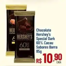 Max Atacadista Chocolate Hershey's Special Dark 60% Cacau Sabores Barra oferta