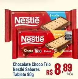 Max Atacadista Chocolate Choco Trio Nestlé Sabores Tablete oferta