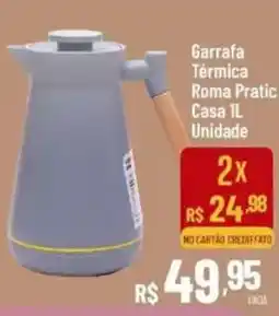 Max Atacadista Garrafa Térmica Roma Pratic Casa Unidade oferta
