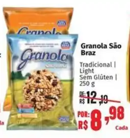 Supermercados Mateus Granola São Braz oferta