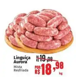 Supermercados Mateus Linguiça Aurora oferta
