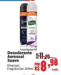 Supermercados Mateus Desodorante Aerossol Suave oferta