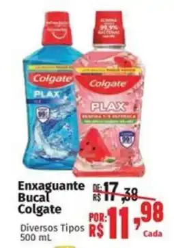 Supermercados Mateus Enxaguante Bucal Colgate Diversos Tipos oferta