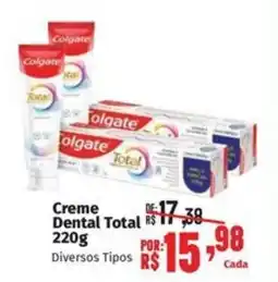 Supermercados Mateus Creme Dental Total oferta