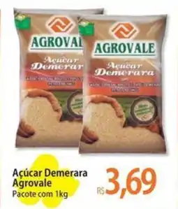 Atacadão Açúcar Demerara Agrovale Pacote oferta
