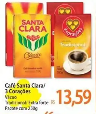 Café Santa Clara/ 3 Corações