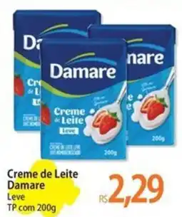Atacadão Creme de Leite Damare oferta