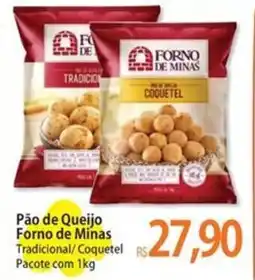 Atacadão Pão de Queijo Forno de Minas oferta