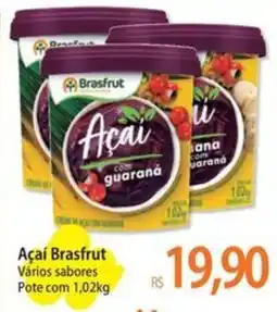 Atacadão Açaí Brasfrut Vários sabores Pote oferta