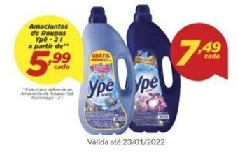 Dia Amaciantes de Roupas Ype 2L oferta