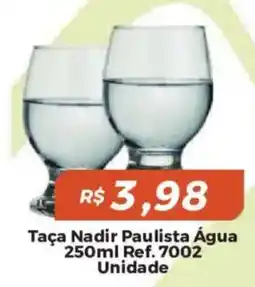 Mart Minas Taça Nadir Paulista Água oferta