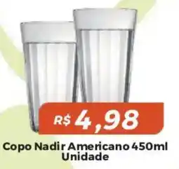 Mart Minas Copo Nadir Americano Unidade oferta