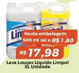 Mart Minas Lava Louças Liquido Limpol Unidade oferta