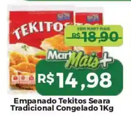 Mart Minas Empanado Tekitos Seara Tradicional Congelado oferta