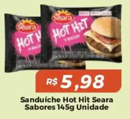 Mart Minas Sanduíche Hot Hit Seara Sabores Unidade oferta