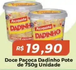 Mart Minas Doce Paçoca Dadinho Pote Unidade oferta