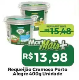 Mart Minas Requeijão Cremoso Porto Alegre Unidade oferta