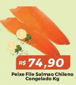 Mart Minas Peixe File Salmao Chileno Congelado oferta