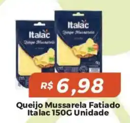 Mart Minas Queijo Mussarela Fatiado Italac Unidade oferta