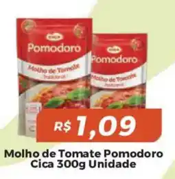 Mart Minas Molho de Tomate Pomodoro Cica Unidade oferta