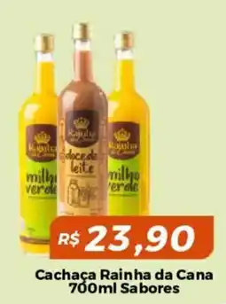 Mart Minas Cachaça Rainha da Cana Sabores oferta