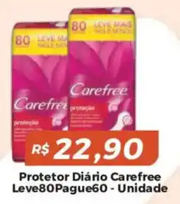 Mart Minas Protetor Diário Carefree oferta