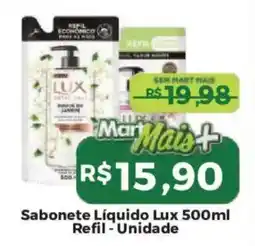 Mart Minas Sabonete Líquido Lux Refil Unidade oferta