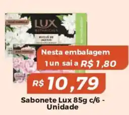 Mart Minas Sabonete Lux c/6 Unidade oferta