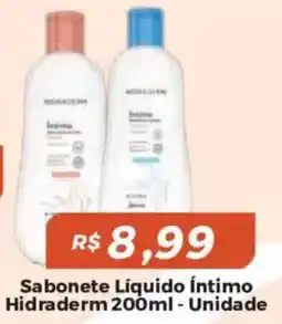 Mart Minas Sabonete Líquido Íntimo Hidraderm Unidade oferta