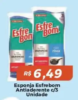 Mart Minas Esponja Esfrebom Antiaderente c/3 Unidade oferta