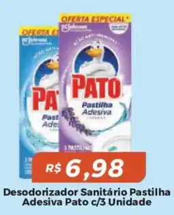 Mart Minas Desodorizador Sanitário Pastilha Adesiva Pato c/3 Unidade oferta