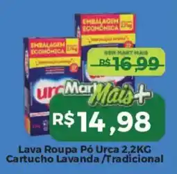 Mart Minas Lava Roupa Pó Urca Cartucho Lavanda /Tradicional oferta