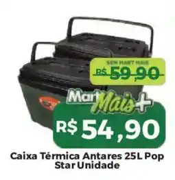 Mart Minas Caixa Térmica Antares Pop Star Unidade oferta
