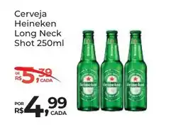 Super Luna Cerveja Heineken Long Neck Shot oferta
