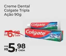 Super Luna Creme Dental Colgate Tripla Ação oferta