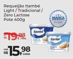 Super Luna Requeijão Itambé Light/Tradicional/ Zero Lactose Pote oferta