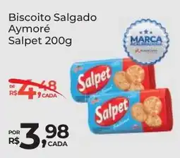 Super Luna Biscoito Salgado Aymoré Salpet oferta