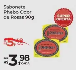 Super Luna Sabonete Phebo Odor de Rosas oferta