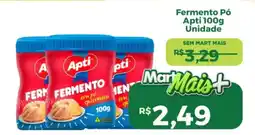 Mart Minas Fermento Pó Apti Unidade oferta