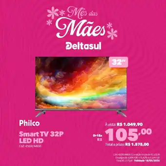 Deltasul Philco Smart TV 32P LED HD oferta