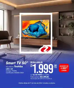 Zenir Smart TV 50" 50c350ns Toshiba oferta