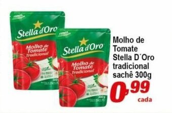 Molho de Tomate Stella D'Oro Tradicional sache 300g