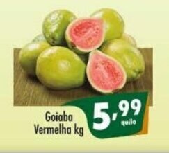 Goiaba Vermelha 1kg