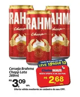 Fort Atacadista Cerveja Brahma Chopp Lata oferta