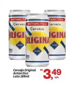 Fort Atacadista Cerveja Original Antarctica Lata oferta