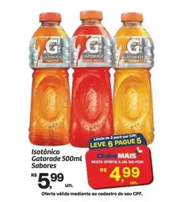Fort Atacadista Isotônico Gatorade Sabores oferta