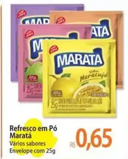 Atacadão Refresco em Pó Maratá oferta