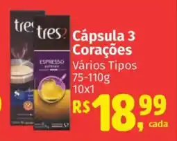 Supermercados Mateus Cápsula 3 Corações oferta