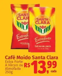 Supermercados Mateus Café Moído Santa Clara oferta